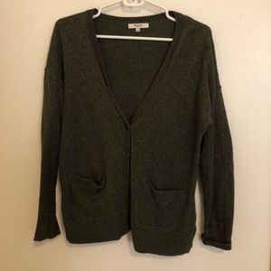 Green Madewell cardigan
